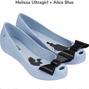 Mini Melissa Alice and WonderLand Big Kids Flats
